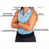 Women's Paisley Sleeveless Polo - 2Putt - 4 of 4