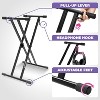Liquid Stands Piano Keyboard Stand and Piano Bench  - X Style Adjustable Portable Sturdy Keyboard Piano Stand and Seat - Fits 54 61 88 Key Piano - 4 of 4