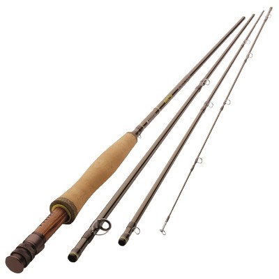 Redington 590-4 Path Outfit 5 Line Weight 9 Foot 4 Piece Lightweight Medium Fast Action Graphite Fly Fishing Rod Pole with Storage Tube