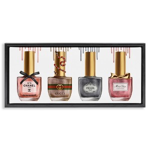Stupell Industries Glam Nail Polish Collection, 25" x 11" - 1 of 4