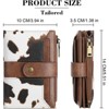 FATMOON Wallets for Women - Stylish PU Leather Bifold Wallet with RFID Blocking & ID Window - Perfect for Travel,Parties and Shopping - 3 of 4