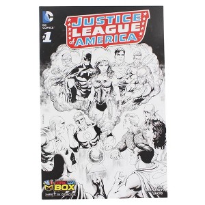 Toynk Justice League of America #1 Comic (Comic Con Box B&W Cover) - 1 of 3