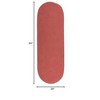 Colonial Mills Reversible Flat-Braid (Oval) Runner - Saffron 2'4"x7' - 2 of 3