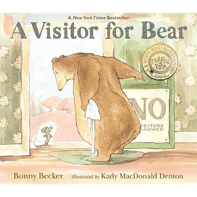 A Visitor for Bear - (Bear and Mouse) by  Bonny Becker (Paperback)