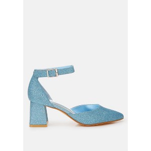 Taznia Glitter Block Heel Women Sandals - 1 of 4