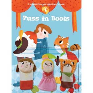 A Bedtime Fairy Tale with Finger Puppets: Puss in Boots - (Yoyo Bedtime Stories with Fairy Tale Finger Puppets) by  Yoyo Books (Board Book) - 1 of 1