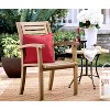 Outdoor Decor by Commonwealth Solid Outdoor Pillow Cover 18" x 18" Red (Cover Only) - 2 of 4