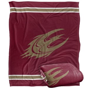 Elon University Primary Logo Silky Touch Blanket White 50x60 - 1 of 4