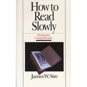 How to Read Slowly - (Wheaton Literary) 2nd Edition by  James W Sire (Paperback) - 1 of 1