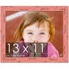 PosterPalooza | Photo Size Shabby Chic Pink Picture Frame - UV Acrylic, Foam Board Backing, Hanging Hardware - 2 of 4