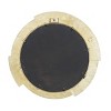 Olivia & May Aluminum Handmade Uneven Frame Wall Mirror with Textured Gold: Modern Novelty, No Assembly Required - 4 of 4