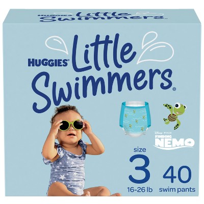 Huggies Little Swimmers Baby Swim Disposable Diapers - Size 3 - 40ct