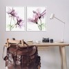 Stupell Industries Purple Flower Bloom Design 2pc Framed Giclee Art Set - 2 of 4