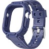 WorryFree Gadgets Band Compatible with Apple Watch Ultra 49mm Band with Bumper Case, Rugged Men Sport Bands with Protective Cover for iWatch - 3 of 4