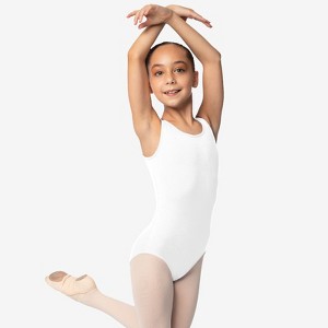 Girl's Leotard by So Danca Livy SL09 Lycra Tank - 1 of 4