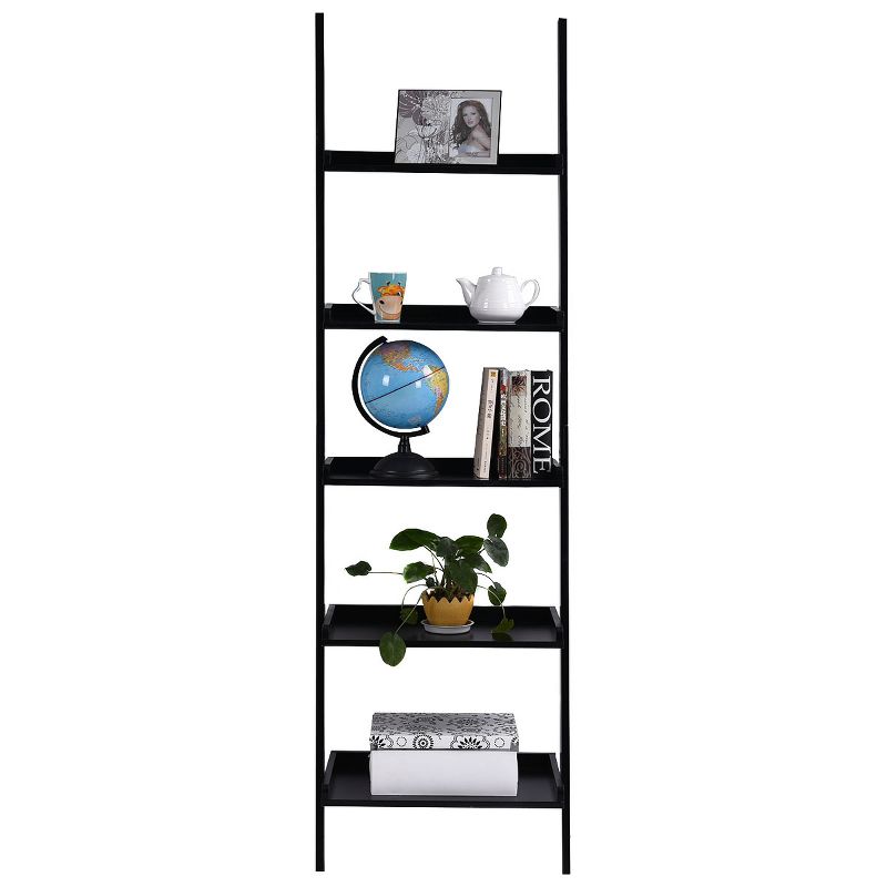 Tangkula 5 Layers Display Shelves Bookcase Shelving Unit Storage Wall Stand, 2 of 9