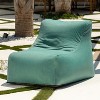 Jaxx Ponce Outdoor Bean Bag Chair - Weather Resistant Patio and Poolside Lounge Seating - 2 of 4