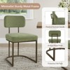 Spruce&Spring Dining Chair Set with Brass Frame - 3 of 4