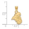 Black Bow Jewelry 14k Yellow Gold Coastal Carolina Chanticleers NCAA Small Pendant - 2 of 3