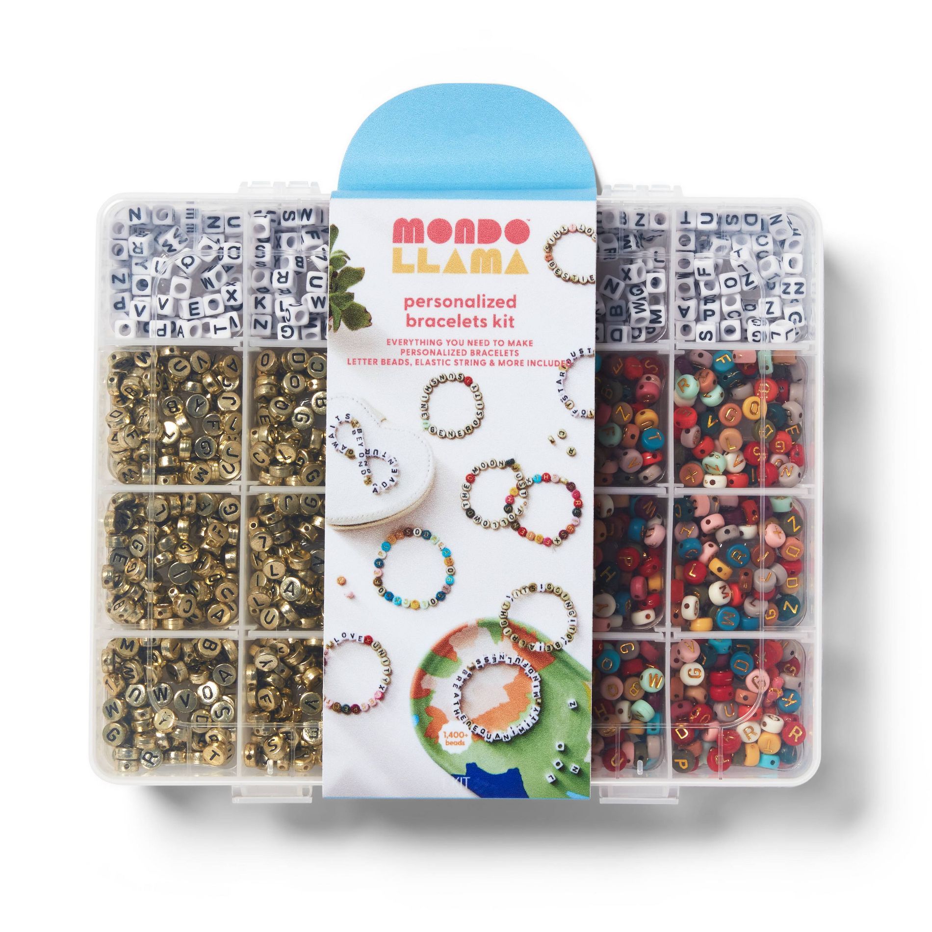 Letter Beads Bracelet Kit - Mondo Llama™