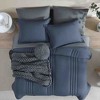 BAGOKIE 7 Pieces Bed in a Bag Comforter Set for All Season - 2 of 4