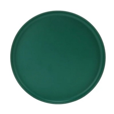 LunaLulinlk Bamboo Melamine Dinner Plate, Green