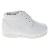 Josmo Baby Boys' Lace up First Walking Shoes - Soft and Flexible for All Day Wear-Perfect for Baptisms, Weddings, and Special Events (Infant/Toddler) - 3 of 4