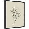 Amanti Art Line Drawn Flowers 1 by Border Bloom Canvas Wall Art Print Framed 16 x 20-in. - 3 of 4