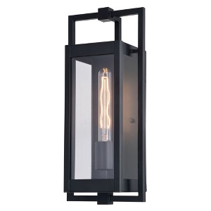 Vaxcel Sheridan 1 - Light Wall Light in  Matte Black - 1 of 4
