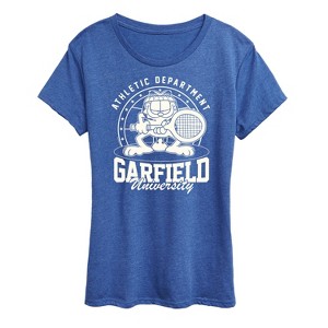 Women's - Garfield - Tennis Short Sleeve Graphic T-Shirt - 1 of 4