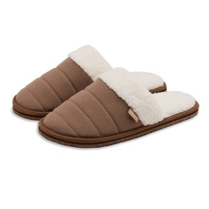 Feelgoodz Women’s Aurora Mule Slippers | Ultra-Soft With & Recycled Rice Husk Sole - 1 of 4