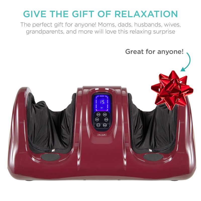 Best Choice Products Therapeutic Kneading & Rolling Shiatsu Foot Massager w/ High Intensity Rollers, Remote, 5 of 8