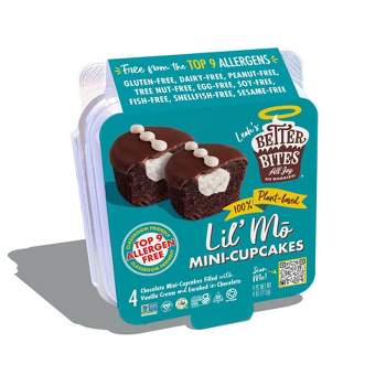 Better Bites Gluten Free Vegan  Lil' Mo Mini Cupcakes - 4ct