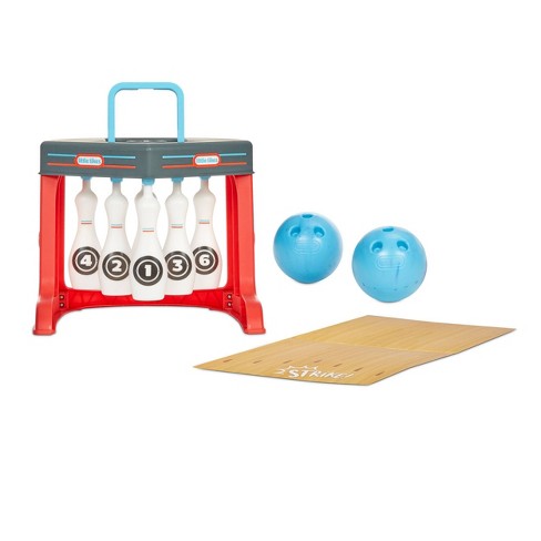 Toy bowling store set target