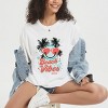 S.W.Smiley Beach Vibes - Women's Garment Dyed Tee - 3 of 4