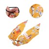 Unique Bargains Fashion Triangle Ribbon Floral Hair Elastic Band 1 Pc - 3 of 4