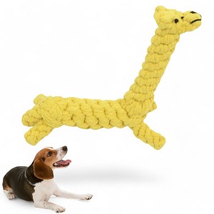 Alilang Durable Dog Rope Chew Toy for Interactive Play, Fun for Small to Medium Dogs - 1 of 4