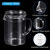 Unique Bargains Borosilicate Glass Scale Measure Cups with Glass Lid and V-Shaped Spout - 3 of 4