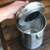 Lehman's Countertop Compost Bin, Odorless Kitchen Stainless Steel Composting Pail with Lid and Carbon Filters, 1 Gallon Composter Bucket - 3 of 4