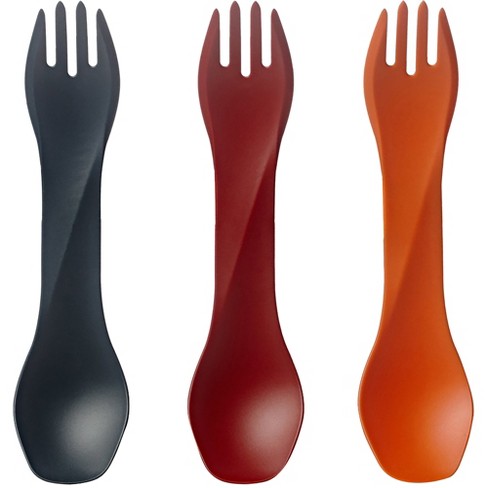 Humangear Uno Kid's Fork And Spoon Combination Travel Utensil 3