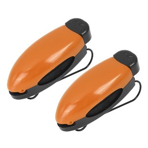 Unique Bargains Plastic Car Sun Visor Glasses Sunglasses Card Holder Clip 2 Pcs - 1 of 4