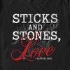 Men's Pirates of the Caribbean: Curse of the Black Pearl Sticks and Stones Love T-Shirt - 2 of 4