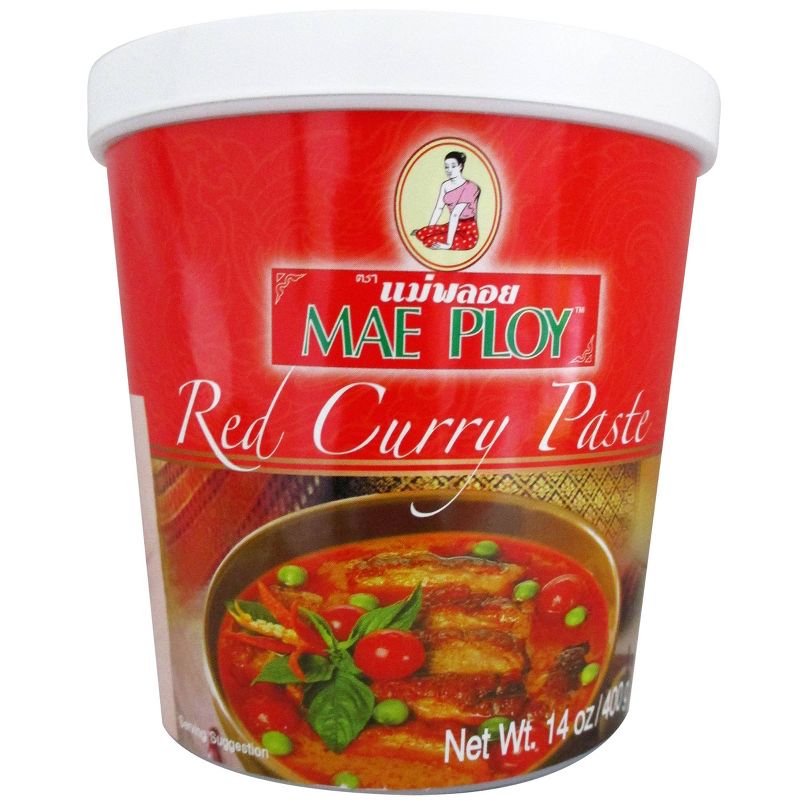 Mae Ploy Red Curry Paste - 14oz, 1 of 5