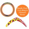 Lanard: Ultimate Bundle Pack - Boomerang & Tech Ring - 2 Flying Toss Toys - 2 of 4