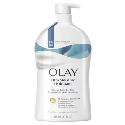 Olay Ultra Moisture Hydrating Body Wash, 33 fl oz, Moisturizing Body Wash
