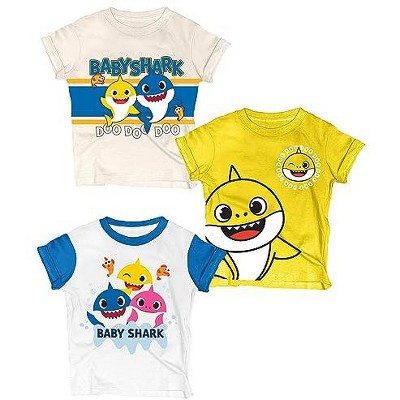 Nickelodeon Baby Shark Graphic T-Shirt (Sets) Mommy Daddy Family Tees Birthday Party Outfits Toddler Boy/Girl to Kids Clothes