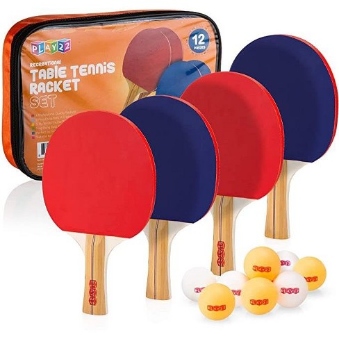 Table Tennis Ping Pong Set Indoor/Outdoor Use Plus Pack Of 12 Balls FREE 