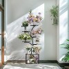 Artloge 7 Tiers Metal Tree-Shaped Plant Shelf Indoor Corner Plant Stand Flower Pots Display Organizer Stand for Home Patio Garden - 2 of 4