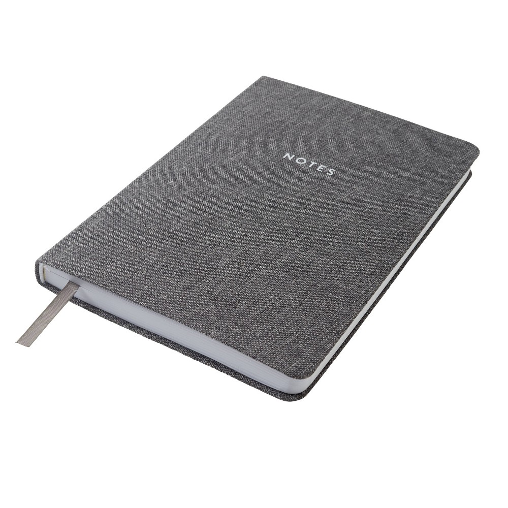 Photos - Notebook LIned Journal Recycled Water Bottle Gray - Eccolo