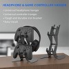 NBCP Controller Holder, Game Controller & Headset Stand Rack for Xbox one, PS4, PS5, Xbox Series X/S, NS, PC, Headset - 2 of 4